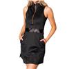 CALLIOPE The Condor Black Sleeveless Zip Princess Seam $150