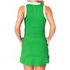 CALLIOPE Kelly Green & White Sleeveless Zip Player Dress $145