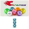 CHROMAX USGA Approved High Visibility Metallic Tube of 3 Golf Balls