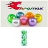 CHROMAX USGA Approved High Visibility Metallic Tube of 3 Golf Balls