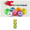 CHROMAX USGA Approved High Visibility Metallic Tube of 3 Golf Balls