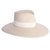 Eric Javits Daphne Original Cream Larger 4-1/2 Inch Brim Fedora UPF50+ Sun Hat: $375