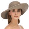 Eric Javits Hampton 4-1/2" Inch Bark Rollable UPF50+ Sun Protective Hat: $208