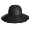 Eric Javits Hampton 4-1/2" Inch Black Rollable UPF50+ Sun Protective Hat: $260