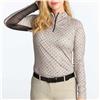 Hanna Childs Naomi Latte Lucky Diamond UPF50+ Long Sleeve with Mesh $149