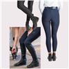 Hanna Childs Ramy 4-Way Stretch Black High Rise Knee Patch Breech $229