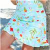 Kenny Dana UPF50+ Happier Hour Tropical Cocktail Prints 18" Flounce Skort $98.99