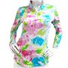 Kenny Dana UPF50+ Pink-Multi Watercolor Mesh Under-Sleeve Body Cooling Sunshirt $89.99