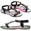 Save $20 on Black Twinkle Multi Diamond Crystal Jeweled Golf & Leisure Sandals Now: $79.99