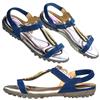 Save $20 on Blue Briolette Crystal Jeweled Women's Golf & Leisure Sandal Now:79.99