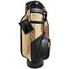 Phoenix Golden Metallic Leopard-Black Patent - Large Pocket 14-Way Golf Bag $507.50