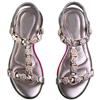 Save $20 on White Twinkle Multi Diamond Crystal Jeweled Golf & Leisure Sandals Now: $79.99