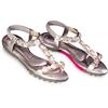 Save $20 on White Twinkle Multi Diamond Crystal Jeweled Golf & Leisure Sandals Now: $79.99