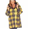 Oopera Macleod of Lewis Yellow Tartan 2-in-1 Reversible Wind-Water Resistant Hooded Multi Plaid Jacket: $168.99