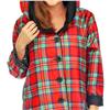 Oopera Red Stewart Tartan 2-in-1 Reversible Wind-Water Resistant Hooded Multi Plaid Jacket: $168.99