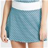 Rohnisch Sport Luna Aqua-Navy 17" Inch Jersey Stretch Pull-On Skort $90