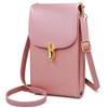 Blush Pink-Gold Expanding 7"X4" Clutch Cross Body Shoulder Bag $79.99