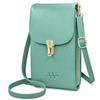 Teal Green-Gold Expanding 7"X4" Clutch CrossBody Shoulder Bag $79.99