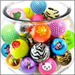 GOLF BALLS Mixed Solid Colors & Novelty Prints