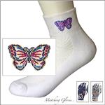 EVERTAN Butterfly Designer Socks