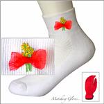 EVERTAN Ruby Red Designer Socks