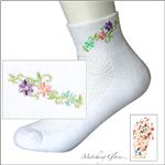 EVERTAN Pastel Floral Designer Socks